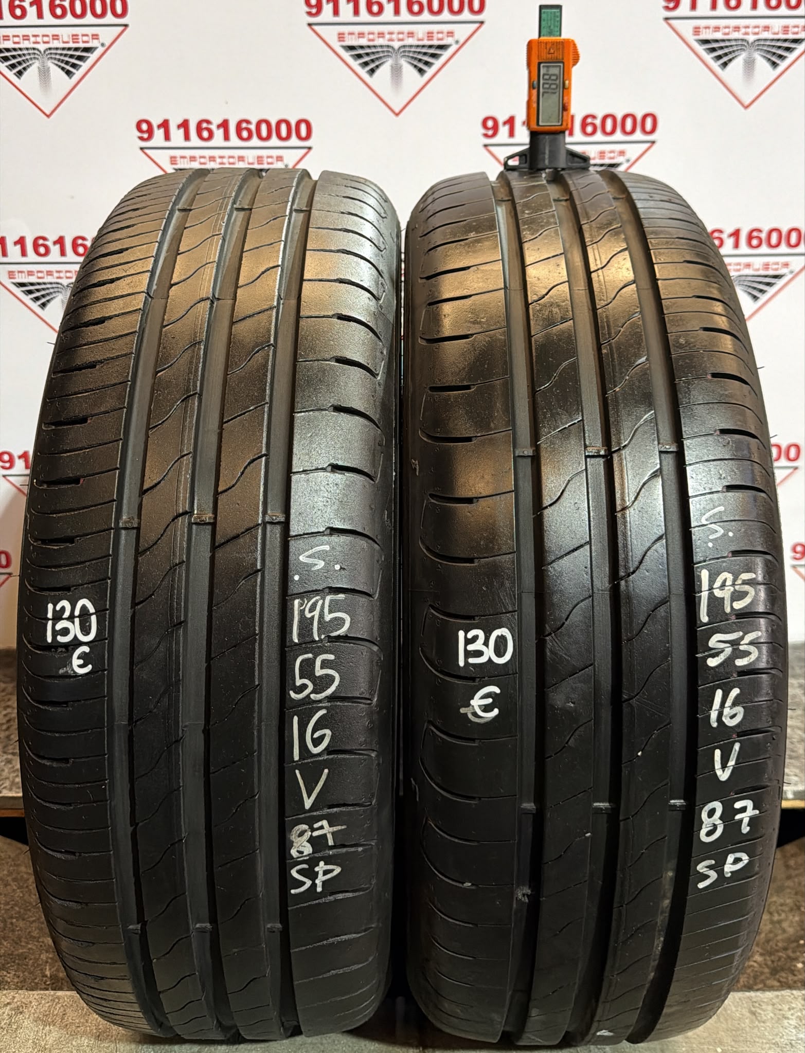 GOODYEAR EFFICIENTGRIP USADO  195/55 R16 87 V